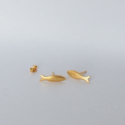 earrings silver gold plated