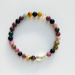 Armband Turmalin, Silber