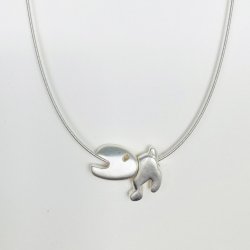 Anhänger DOG, 2-teilig  Sterlingsilber