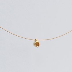 Espresso Deluxe Anhänger 18 kt. Gelbgold, 1 Brillant 0,02 ct.