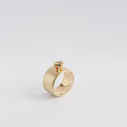 Ring  Espresso Deluxe Tasse stehend 18 kt. Gelbgold, Unikat