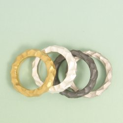 Dünung, 18kt. Gold oder Sterlingsilber