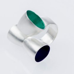 Ring Trio1 Sterlingsilber Lack